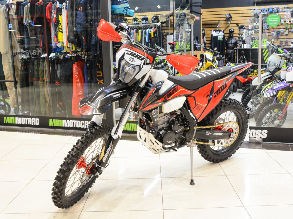 Мотоцикл кроссовый Zuumav K8 (NB300) Red 21/18