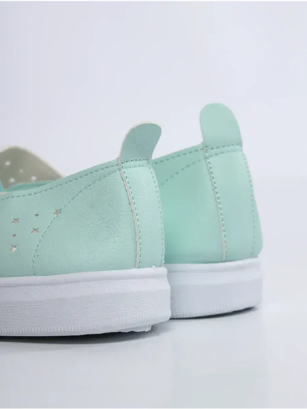 Мокасины летние с перфорацией