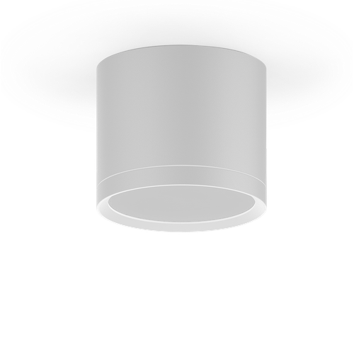 Св-к Gauss LED HD024 Overhead накладной цил. с рассеивателем 10W 720lm белый 4100K 170-240V  88*75mm