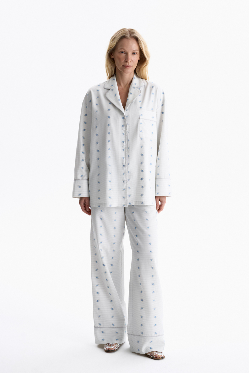 Стрит-пижама Kits с вышивкой