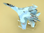 Модель самолета Су-35С (М1:72 ВКС России, RF-81719, 52, Камуфляж голубой)
