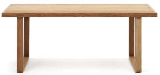 Canadell Уличный стол из 100% переработанного тикового дерева 180 x 90 см Испания La Forma