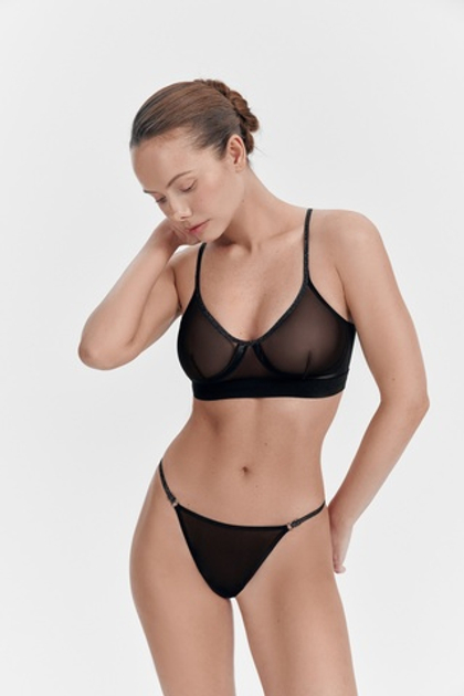 Трусы стринги L`ANGE Spark (черный)