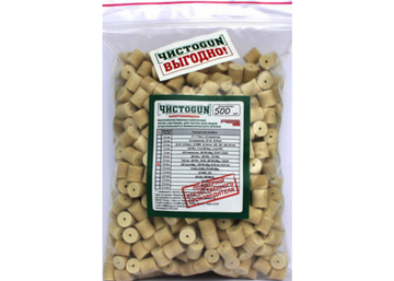 Войлочные ЧИСТОGUN, патчи, диаметр 9,0 мм, уп.500 шт