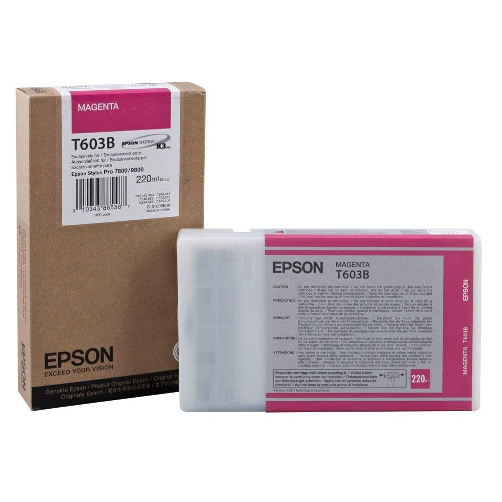 Картридж EPSON Stylus Pro 7800/9800 (220 ml) пурпурный