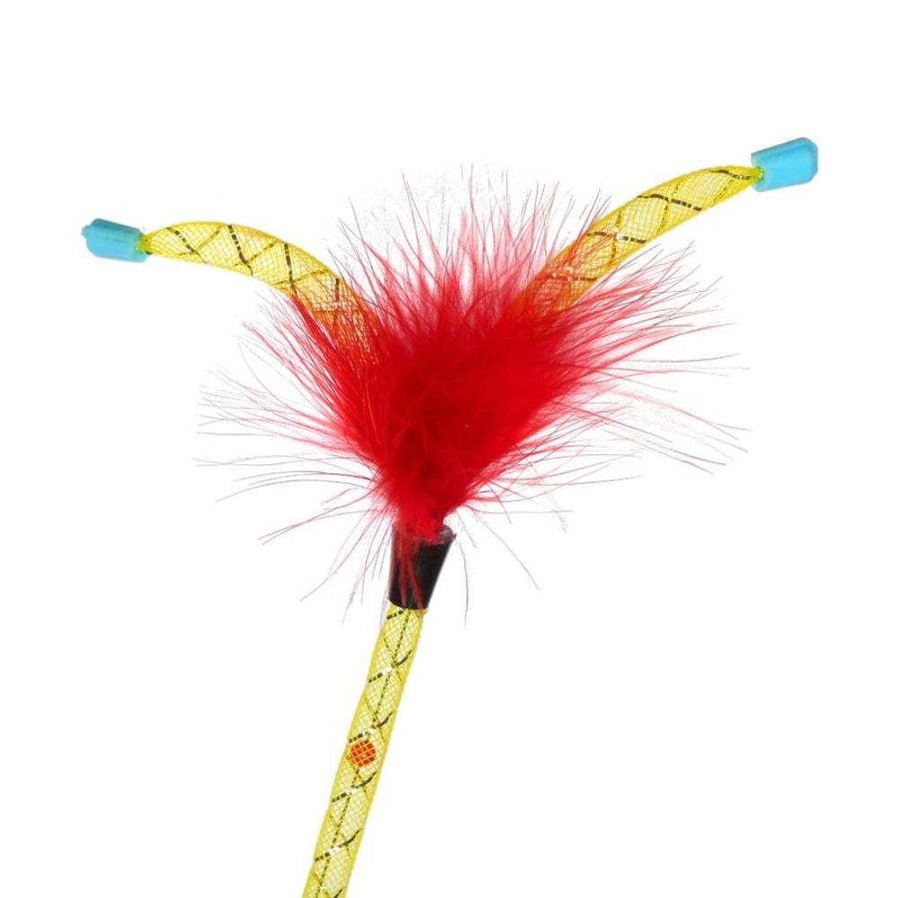 Махалка "Перо и Трубочки с наконечниками на пружине" GoSi без.уп., sh-07067 Махалка "Перо и Трубочки с наконечниками на пружине" GoSi без.уп., sh-07067