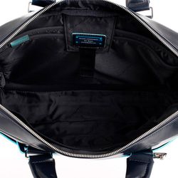 Сумка Piquadro Blue Square черная телячья кожа (CA3335B2/N) 5