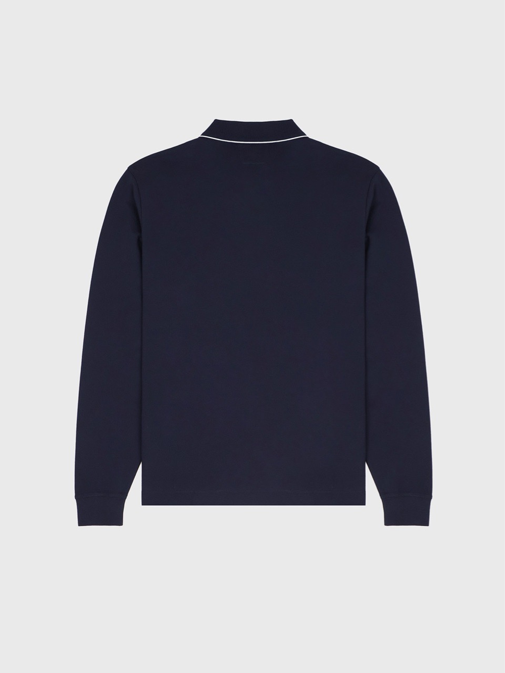 Поло с длинным рукавом C.P. Company Stretch Piquet Line Slim Navy