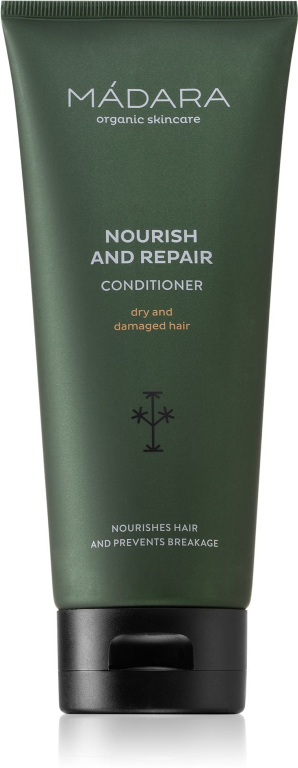 Mádara Nourish and Repair - регенерирующий кондиционер для ослабленных и поврежденных волос /   200  ml  / GTIN 4751009821450