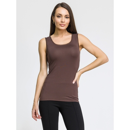 Женская майка коричневая OROBLU Perfect Line VOBT01648