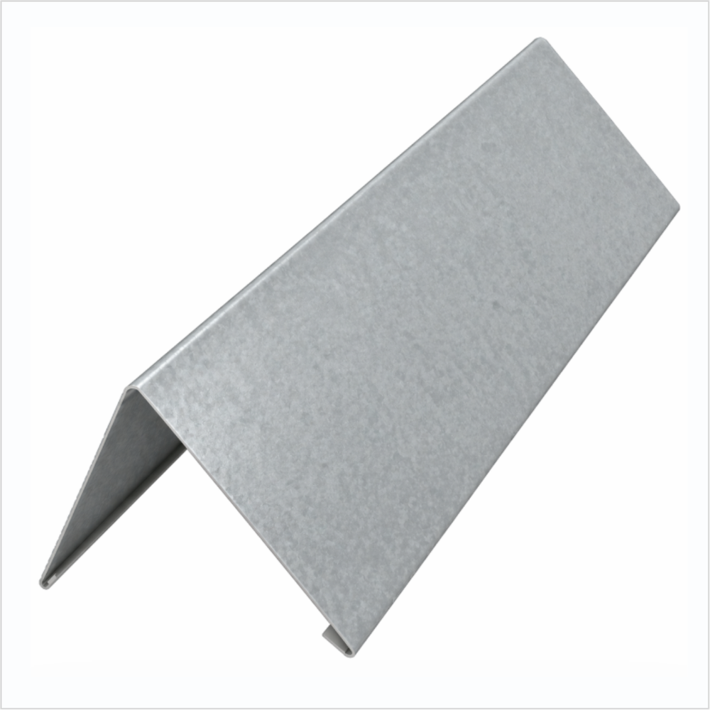 Планка конька простая 140 140 2500 ЦИНК (Н)