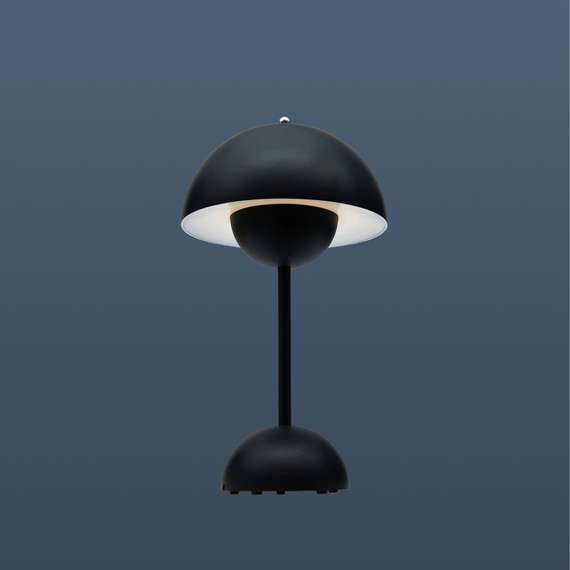 Настольный светильник Mary чёрный матовый