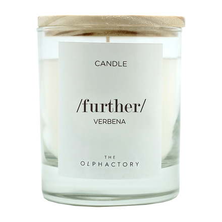Свеча ароматическая The Olphactory, Further, Verbena, 40 ч