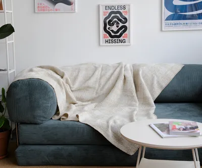 Плед клетчатый, 145х180см