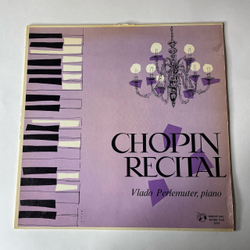 Винтажная виниловая пластинка LP Chopin Шопен, Vlado Perlemuter, Chopin Recital (Англия 1962)