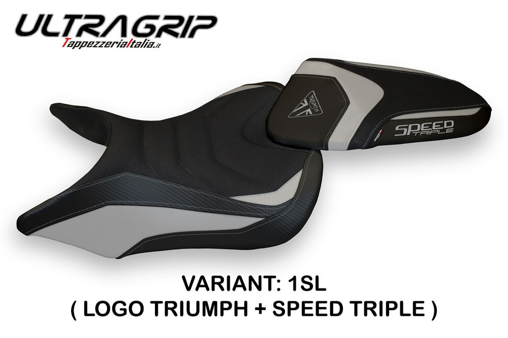Triumph Speed Triple 2016-2019 Tappezzeria Italia чехол для сиденья Resia-2 ультра-сцепление (Ultra-Grip)