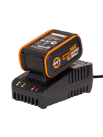 Комплект WORX WA3611: Двойное зарядное устройство WA3883