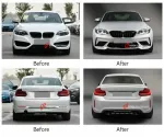 Обвес для BMW 2 серии F22 F23 F87 Передний бампер 2014-2020 БМВ