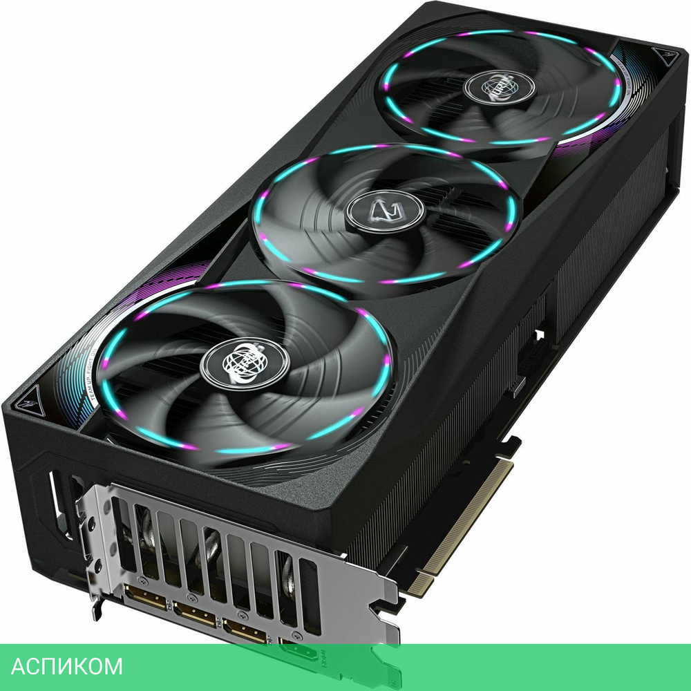 Видеокарта GigaByte AORUS GeForce RTX 5070 Ti Master 16G GDDR7 (GV-N507TAORUS M-16GD)