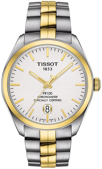 Мужские наручные часы Tissot PR 100 Powermatic C.O.S.C. T101.408.22.031.00