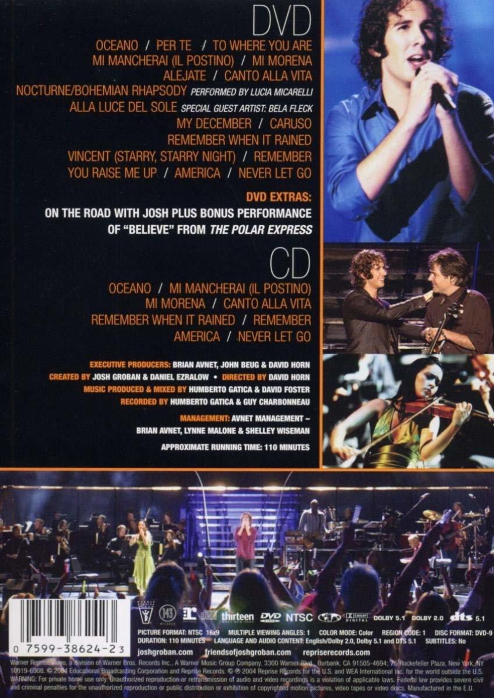 Josh Groban / Live At The Greek (DVD+CD)