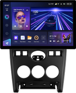 Магнитола для Lada Priora 2007-2013 (рамка черная) - Teyes CC3-2K монитор 13", QLED+2K, Android 10, ТОП процессор, 4G SIM-слот, CarPlay
