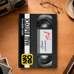 PSD-Шаблон обложки "Кассета"