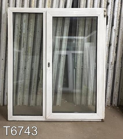 Окно Пластиковое Б/У 1500(в) x 1290(ш)