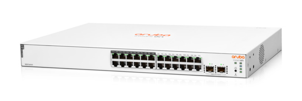 Коммутатор HPE Aruba Instant On 1830 24G 12p Class4 PoE 2SFP 195W Switch (JL813A#ABB)