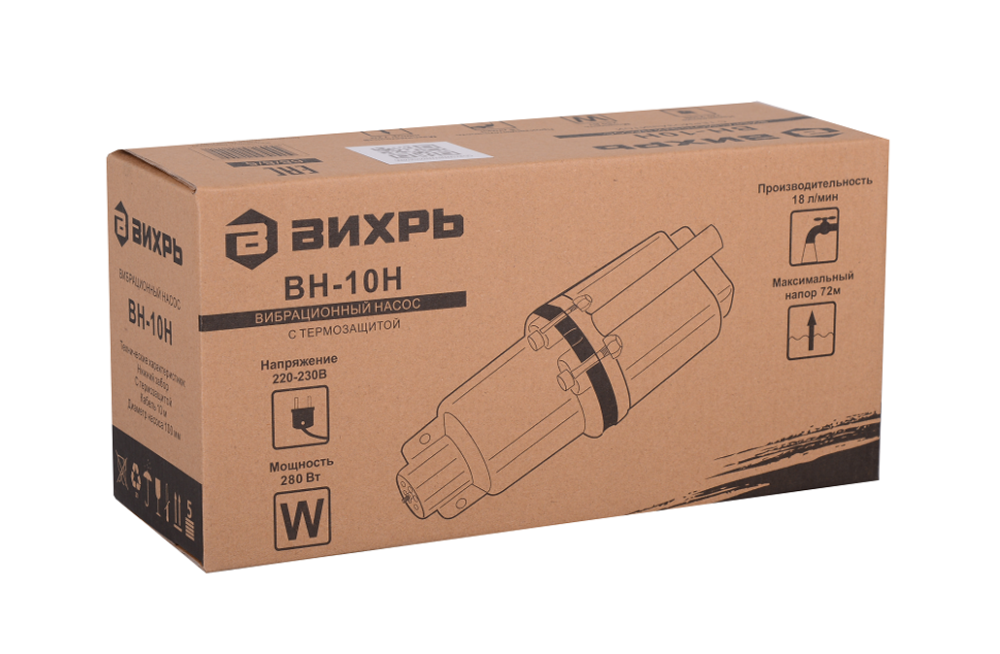 Вибрационный насос Вихрь ВН-10Н