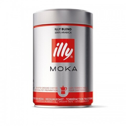 illy Moka, молотый, средняя обжарка, 250 гр.