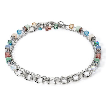 Колье-трансформер 4-in-1 Coeur de Lion Multicolor Gemstone 4520/10-1561