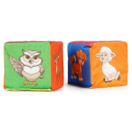 Кубики "Весёлый зоопарк" (Р.С.)