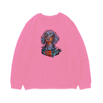 Свитшот "Такса любит тебя больше себя"