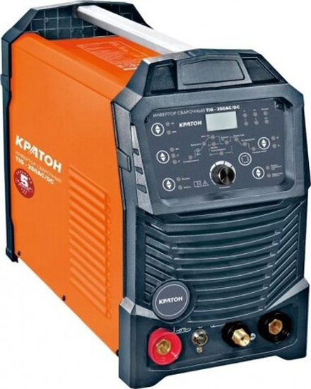 Сварочный инвертор КРАТОН TIG-250 AC/DC 3 04 02 031