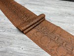 Sahara Soft Caramel (0,6-0,8 мм), натуральная кожа питона