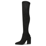 STEVE MADDEN Over the knee Boots 9.5cm Women"s Black
