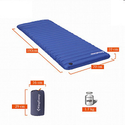 КОВРИК KINGCAMP 3588 PUMP AIRBED SINGLE НАДУВНОЙ