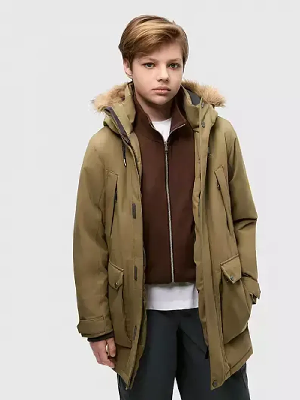 Парка подростковая ANAVGAJ NORPPA пихта