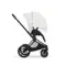 Детская коляска Cybex Priam V Style 2 в 1 Off White на раме Matt Black