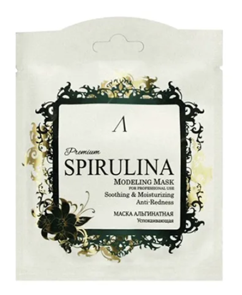 Anskin Premium Spirulina Маска альгинатная увлаж., успок. 25гр