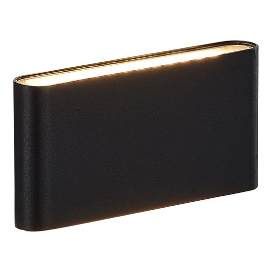 SL9531.401.01 Светильник улич настенный ST-Luce черный/белый LED 1*6/8/10W 2700/3000/3500/4000/5000K BRISS