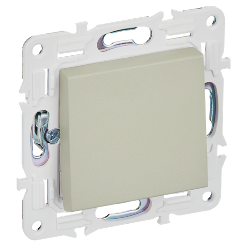 SKANDY Выключатель 1-клавишный перекрестный 10А SK-V03B бежевый IEK