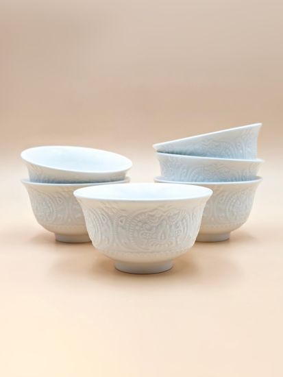 Пиала 300 мл. 11,5х6,5 см. набор 6 шт. Ажур классик