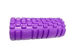 Ролик массажный для йоги MARK19 Yoga Mesh 33x14 см фиолетовый