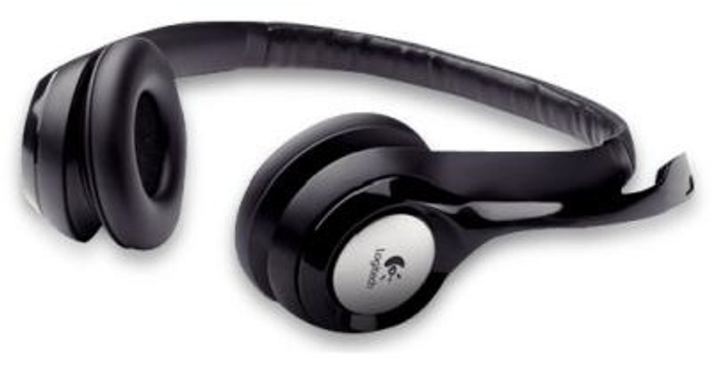 Наушники Logitech Stereo Headset H390 черный