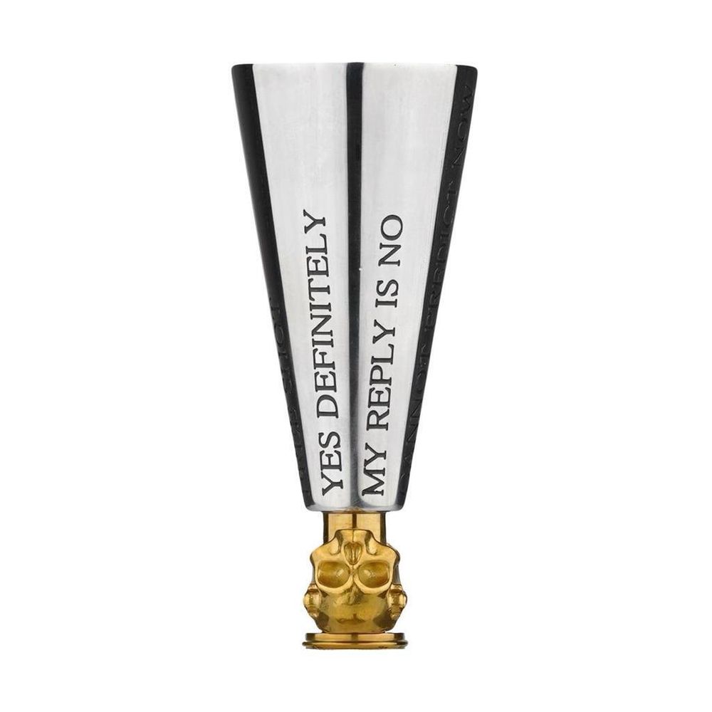 Джиггер 35/60 мл "MIXOLOGY-4" Golden Skull нерж. B'Guys P.L.- Barbossa