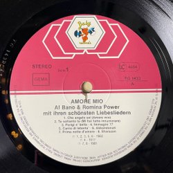 Винтажная виниловая пластинка LP Al Bano and Romina Power Amore Mio (Germany 1983)