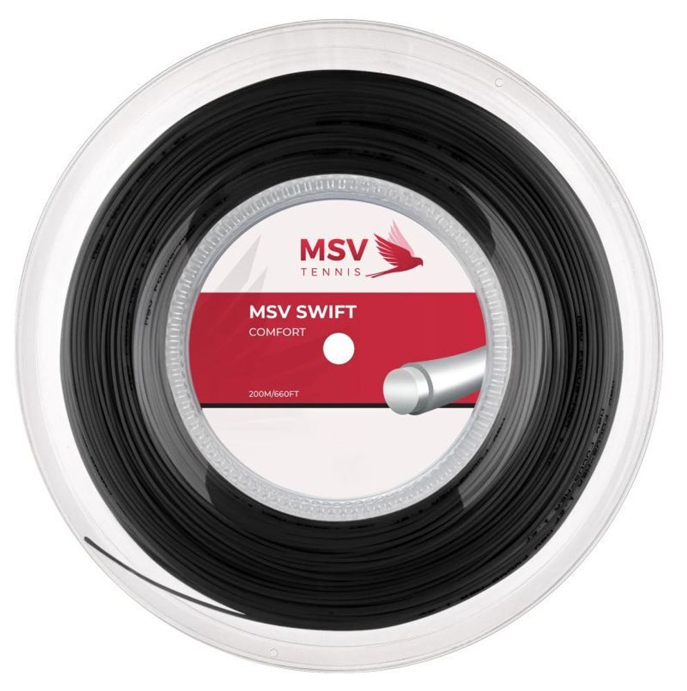 Теннисные струны MSV SWIFT (200 m) - black