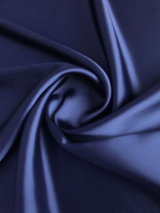 Атлас, синий, тонкий глянцевый CABERNET